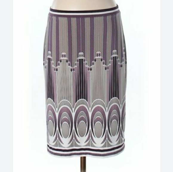 BCBG Midi Pencil Stretch Skirt Size XS - Picture 1 of 9